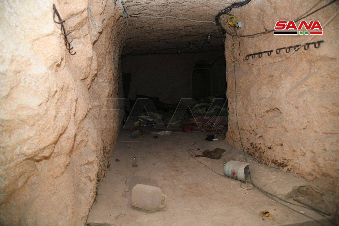 Syrian Army Uncovers Large Underground Headquarters Near Khan Shaykhun (Video, Photos)