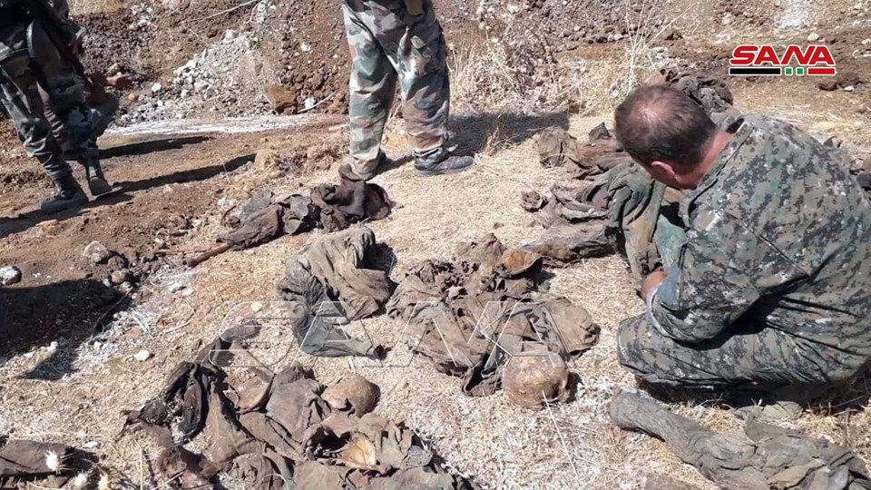 Syrian Army Uncovers Mass Grave In Newly-Liberated Town (Photos)