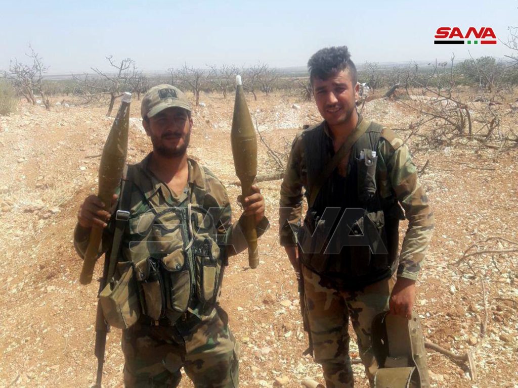 In Photos: Destroyed Militant Equipment Near Tall Tari In Southern Idlib