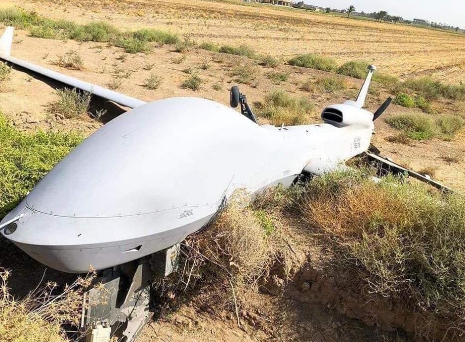 U.S. Combat Drone Crashes Near Baghdad (Photos)