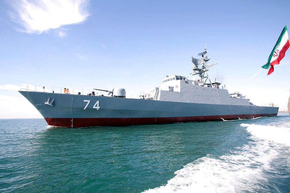 Iran Deploys Its Most-Advanced Indigenous Destroyer Sahand To Gulf of Aden