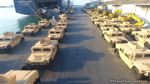 Lebanese Army Receives 150 Humvee Vehicles From U.S. (Photos)