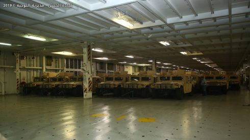 Lebanese Army Receives 150 Humvee Vehicles From U.S. (Photos)