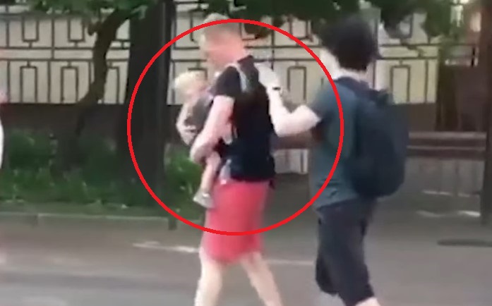 Coordinator Of Anti-Government Riots In Moscow Used Infant As Human Shield