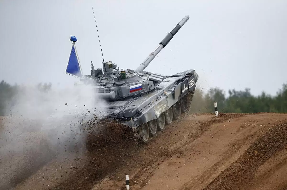 Tank Biathlon Competition, Featuring Tank Ballet And Races Between 25 Countries Ongoing In Russia