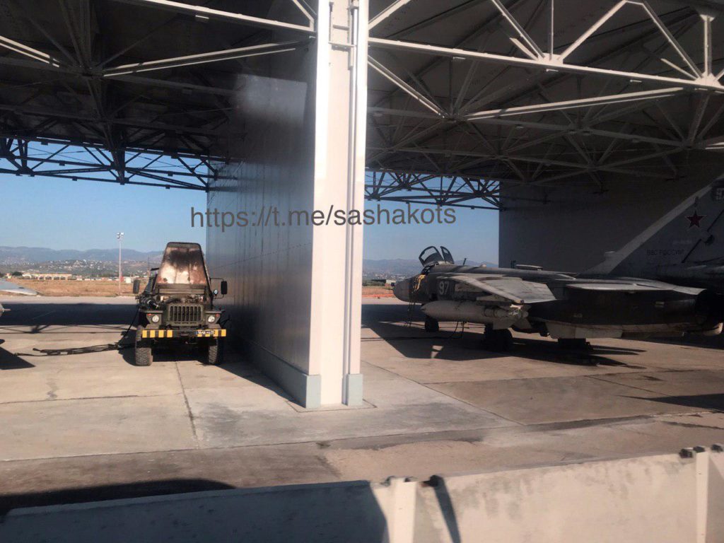 Aircraft Sheds At Russia's Hmeimim Airbase In Syria (Video, Photos)