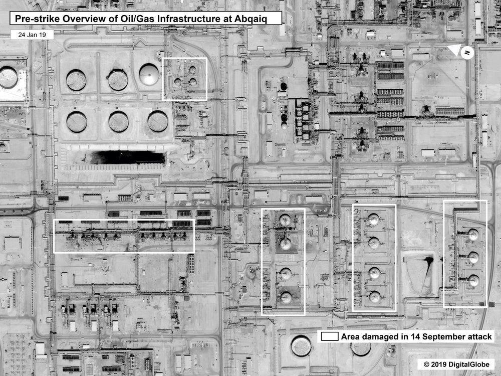 Satellite Images: Impact Of Houthis' Strike On Saudi Oil Infrastructure On September 14