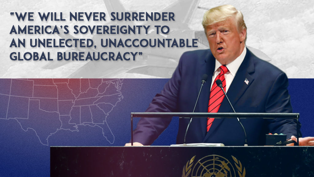 Donald Trump: 'Future Belongs To Patriots Not Globalists'