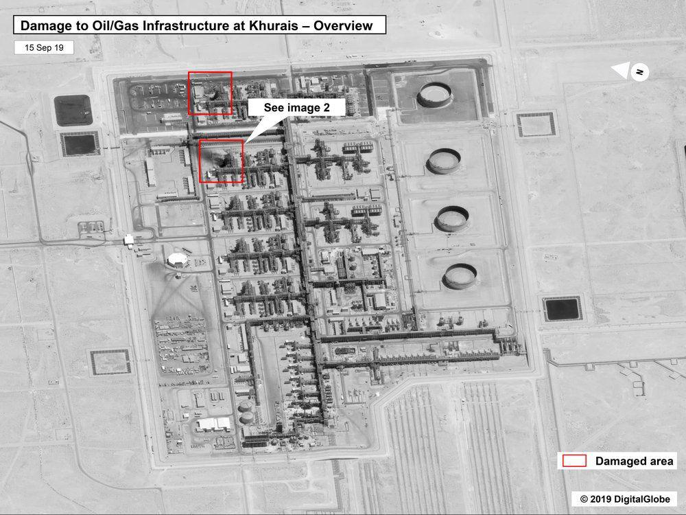 Satellite Images: Impact Of Houthis' Strike On Saudi Oil Infrastructure On September 14