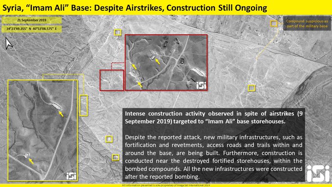 Satellite Images: Israeli Strikes Failed To Stop Construction Of Supposed 'Iranian Base' Near Al-Bukamal