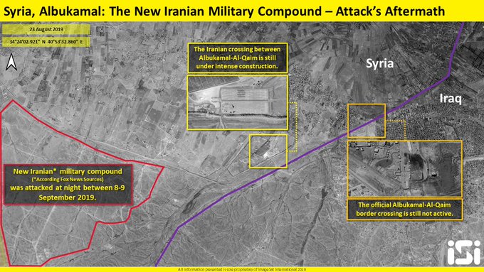 Satellite Images Show 8 Supposed Warehouses Destroyed By Alleged Israeli Strike On Al-Bukamal