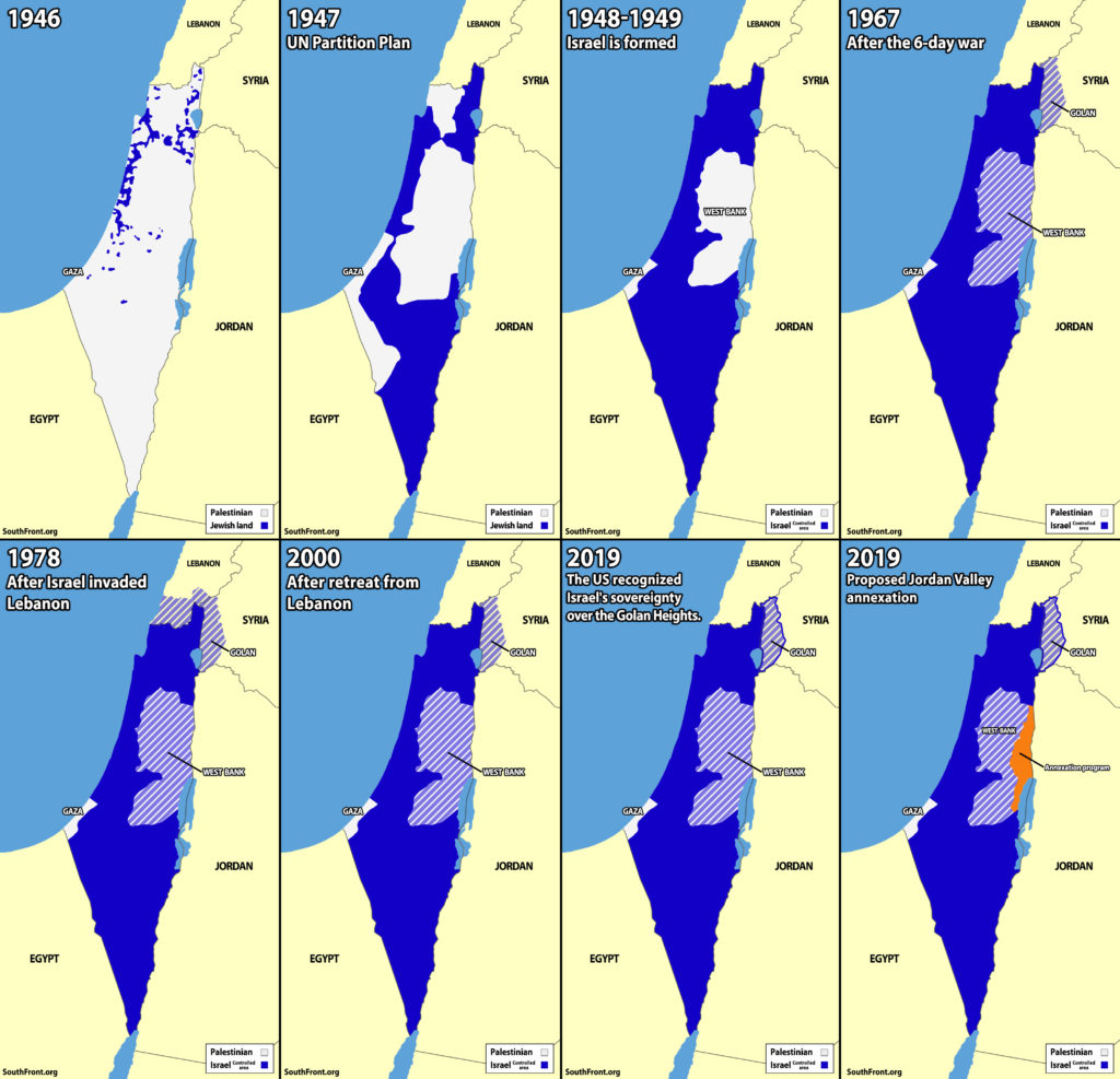 Top Israeli Politician Released Supposed Map Of Trump-Proposed Palestine-Israel Deal