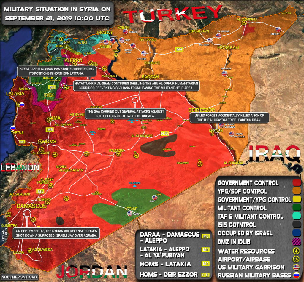 Syria's Oil And Gas Infrastructure (Map Update)