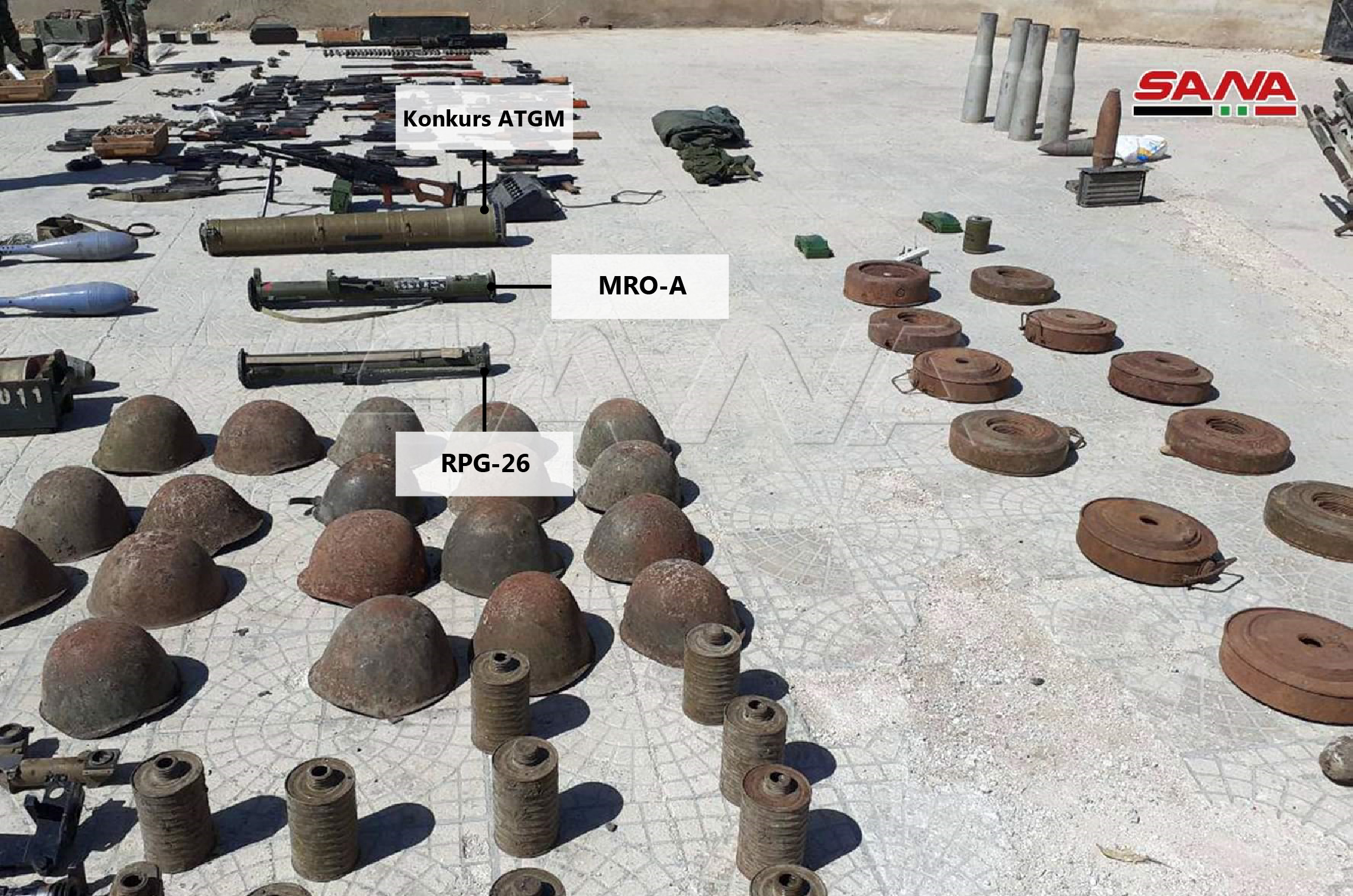 Syrian Army Uncovers More Weapons In Daraa (Video, Photos)