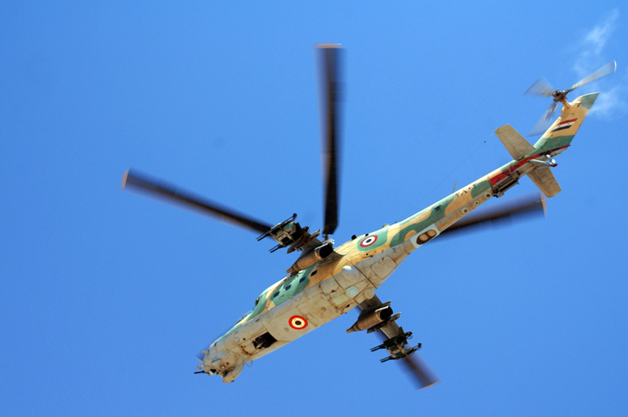 HTS Says Its Forces Hit Syrian Helicopter Over Northern Lattakia