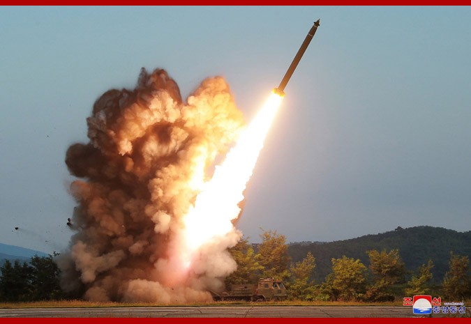 North Korea Carries Out Multiple Rocket Launcher Test, 2nd One In Two Weeks (Photographs)