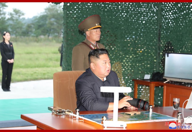 North Korea Carries Out Multiple Rocket Launcher Test, 2nd One In Two Weeks (Photographs)