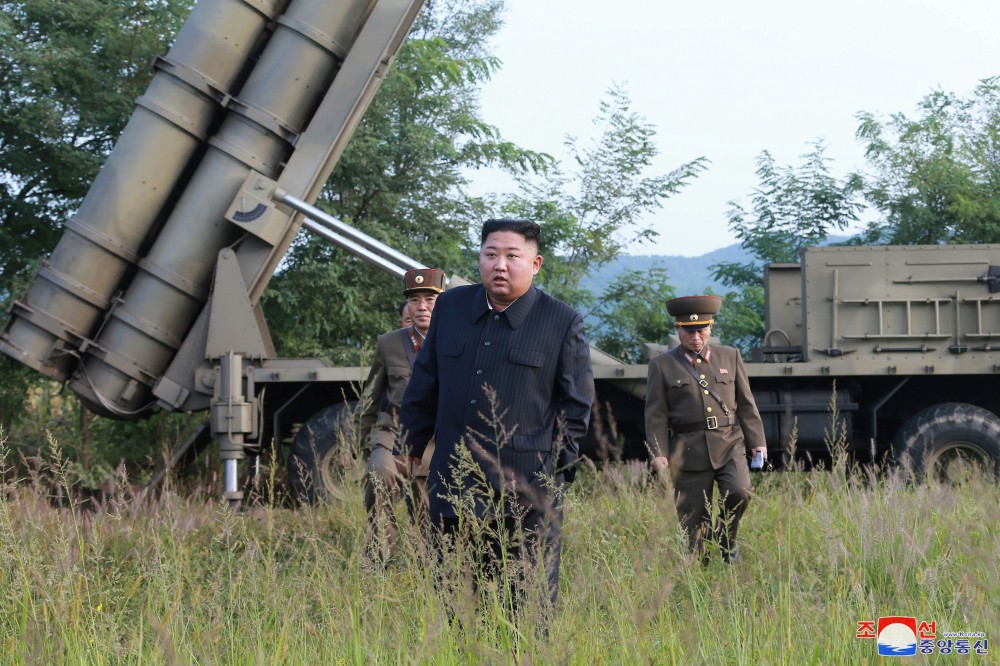 North Korea Carries Out Multiple Rocket Launcher Test, 2nd One In Two Weeks (Photographs)