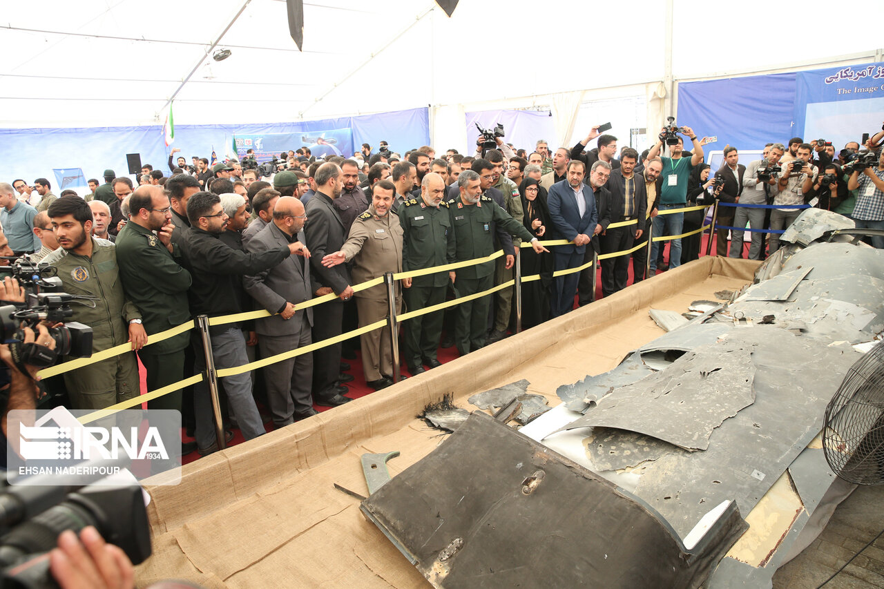 IRGC Showcases Downed and Captured Western Drones (Video, Photographs)