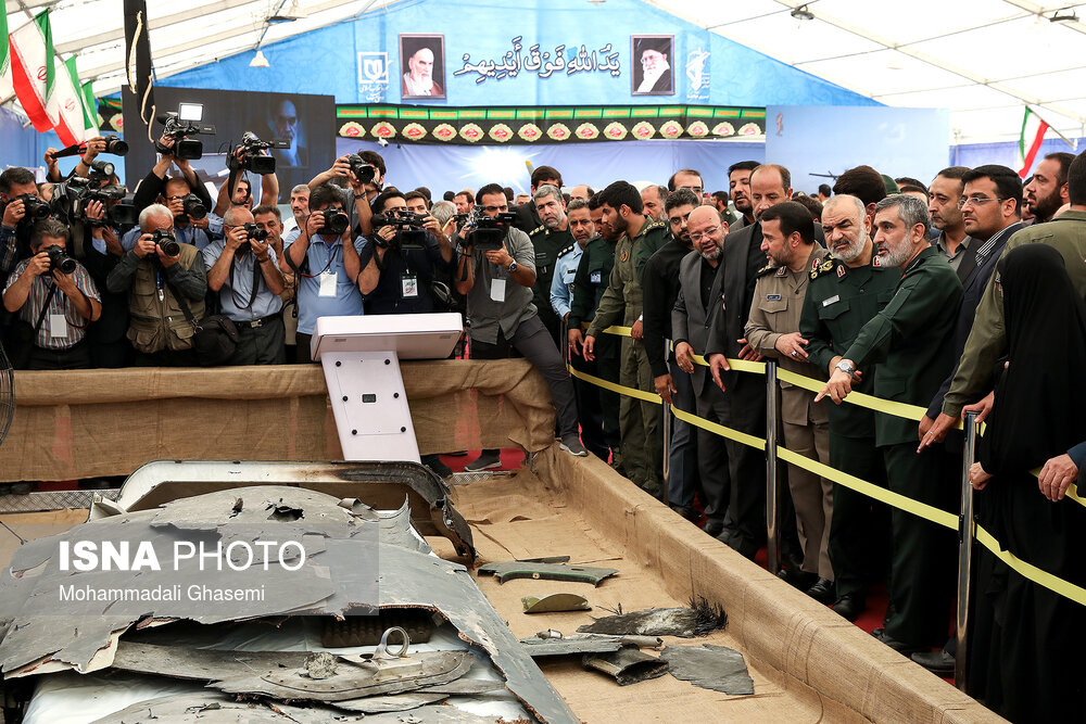 IRGC Showcases Downed and Captured Western Drones (Video, Photographs)