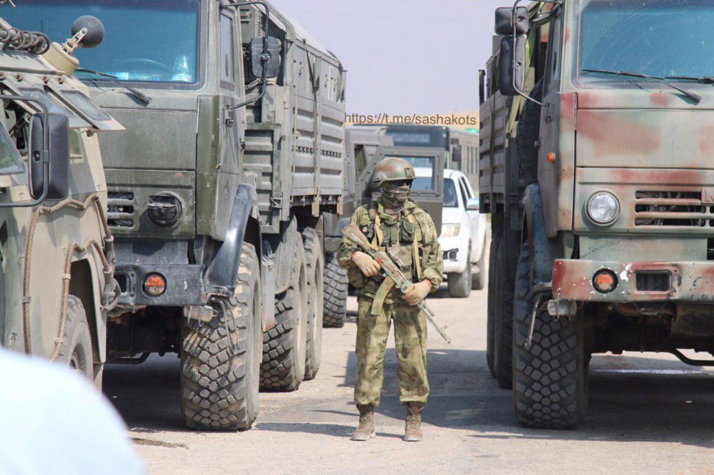 In Photos: Russian Troops In Syria's Khan Shaykhun