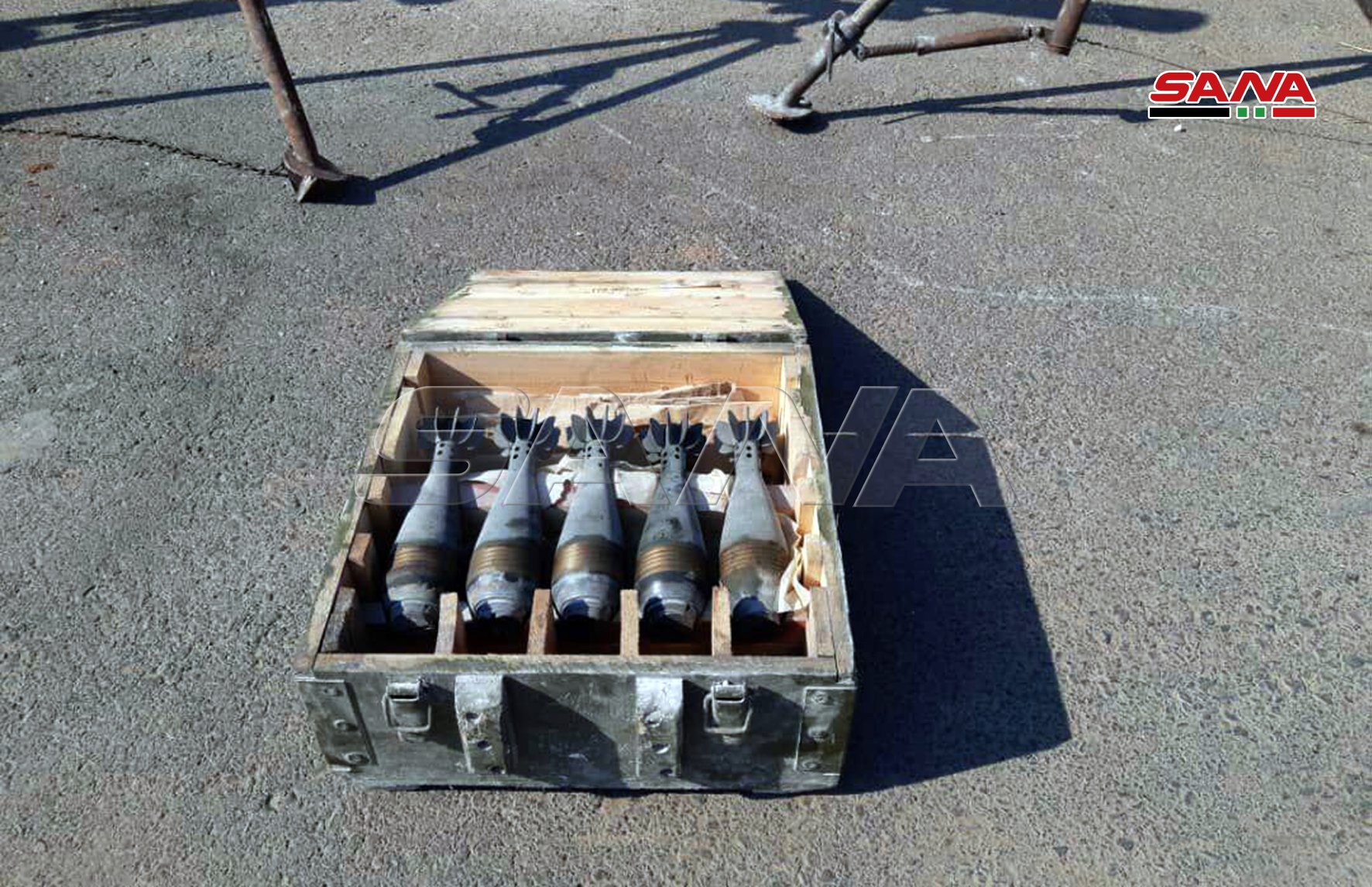 Syrian Army Uncovers Loads Of Weapons In Newly-Captured Northern Hama Town (Photos)