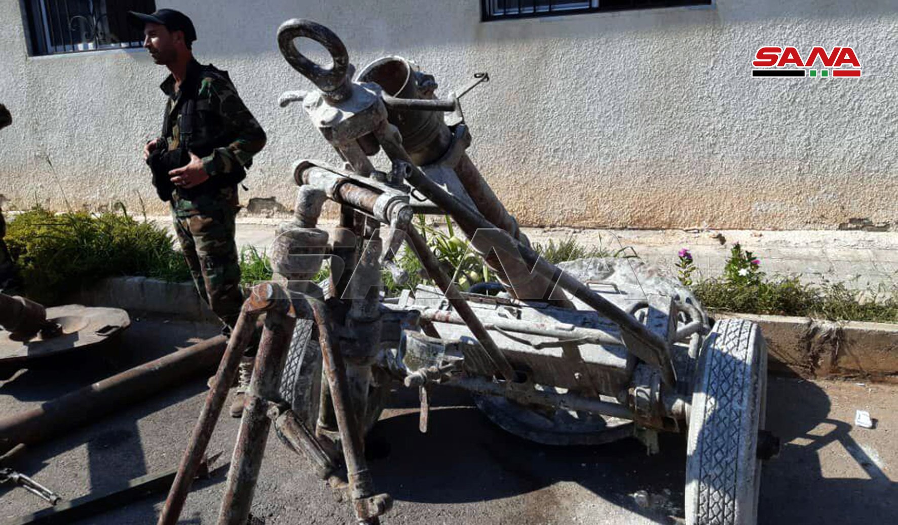 Syrian Army Uncovers Loads Of Weapons In Newly-Captured Northern Hama Town (Photos)