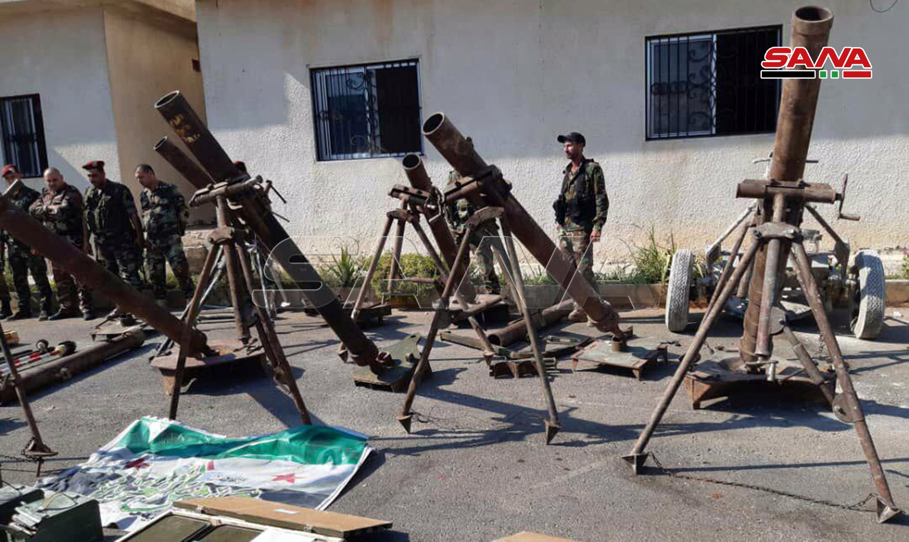 Syrian Army Uncovers Loads Of Weapons In Newly-Captured Northern Hama Town (Photos)