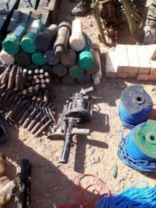 Iraqi Government Forces Uncover Guided Missiles During Combing Operation In Al-Anbar (Photos)