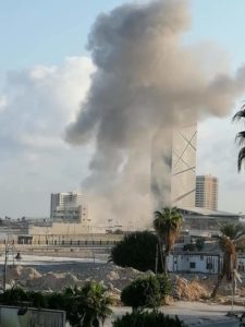 LNA Air Force Destroys GNA Forces' HQ In Tripoli (Photos)