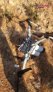 Syrian Army Intercepts Armed, Booby-Trapped Drone Near Israeli-Occupied Golan Heights (Photos)