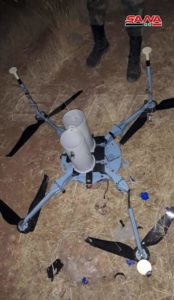 Syrian Army Intercepts Armed, Booby-Trapped Drone Near Israeli-Occupied Golan Heights (Photos)