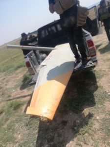 Iraqi Intelligence Uncovers Iranian Drone Wreckage Hidden By ISIS (Photos)