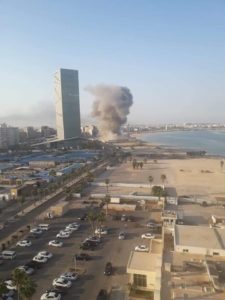 LNA Air Force Destroys GNA Forces' HQ In Tripoli (Photos)