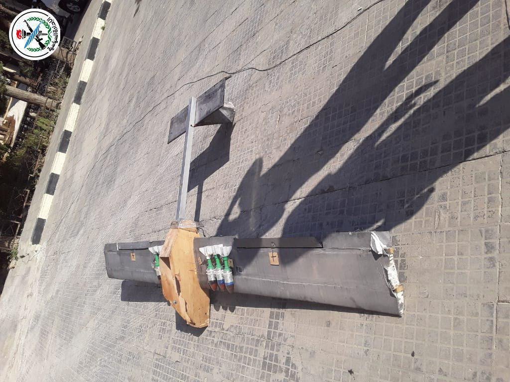 Syrian Air Defense Forces Shoot Down Several Drones Over Northwestern Hama (Photos)