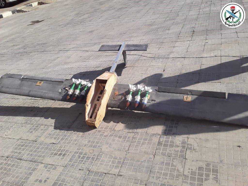 Syrian Air Defense Forces Shoot Down Several Drones Over Northwestern Hama (Photos)