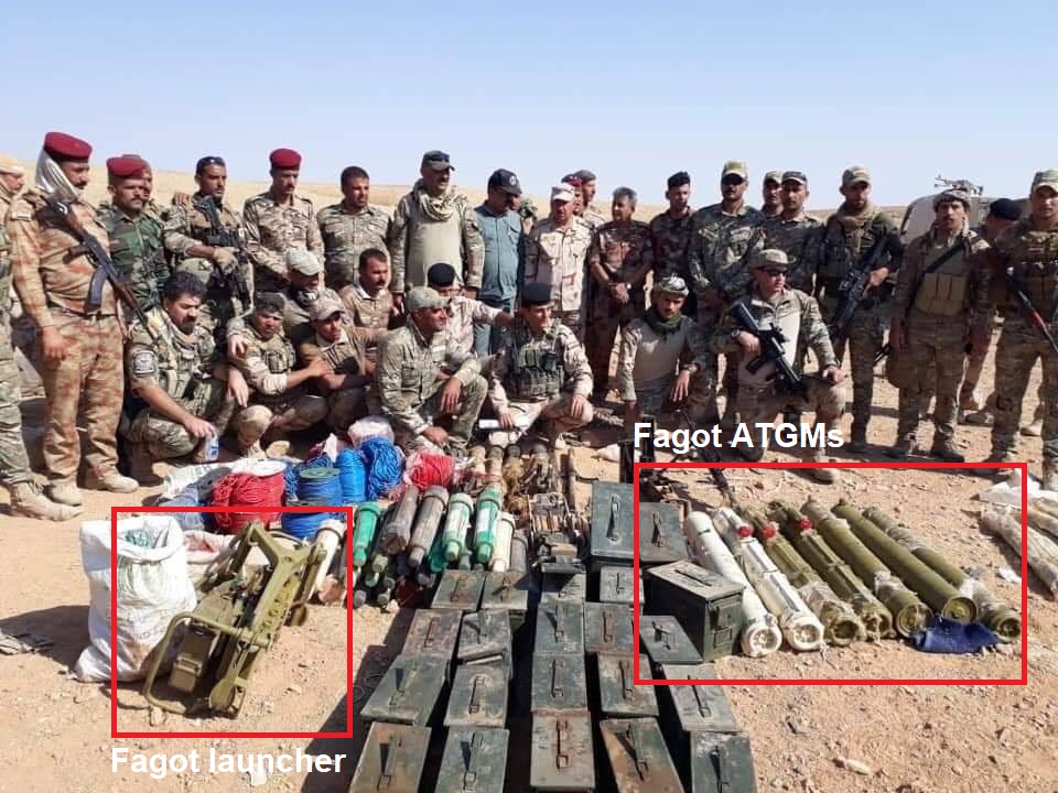 Iraqi Government Forces Uncover Guided Missiles During Combing Operation In Al-Anbar (Photos)