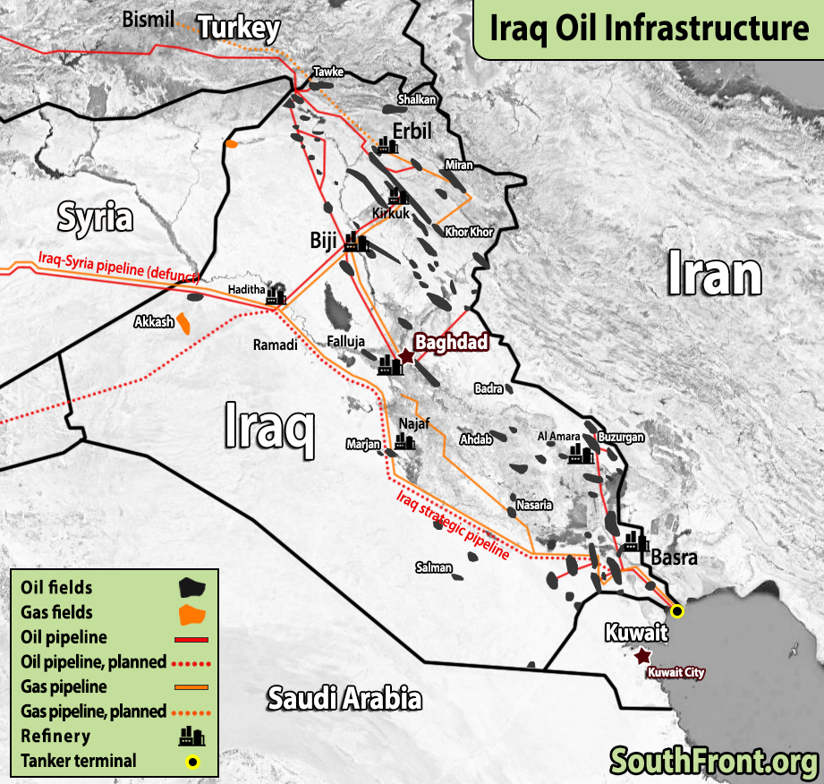 Terrorist Attack On Large Iraqi Oil Field Leaves Four Dead & Wounded