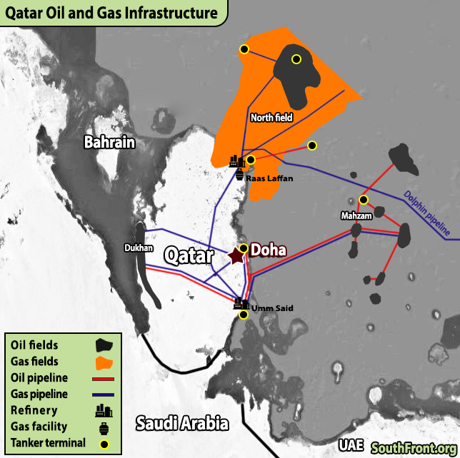 In Maps: Oil And Gas Infrastructure Saudi Arabia, Iran, Qatar, Syria And Iraq