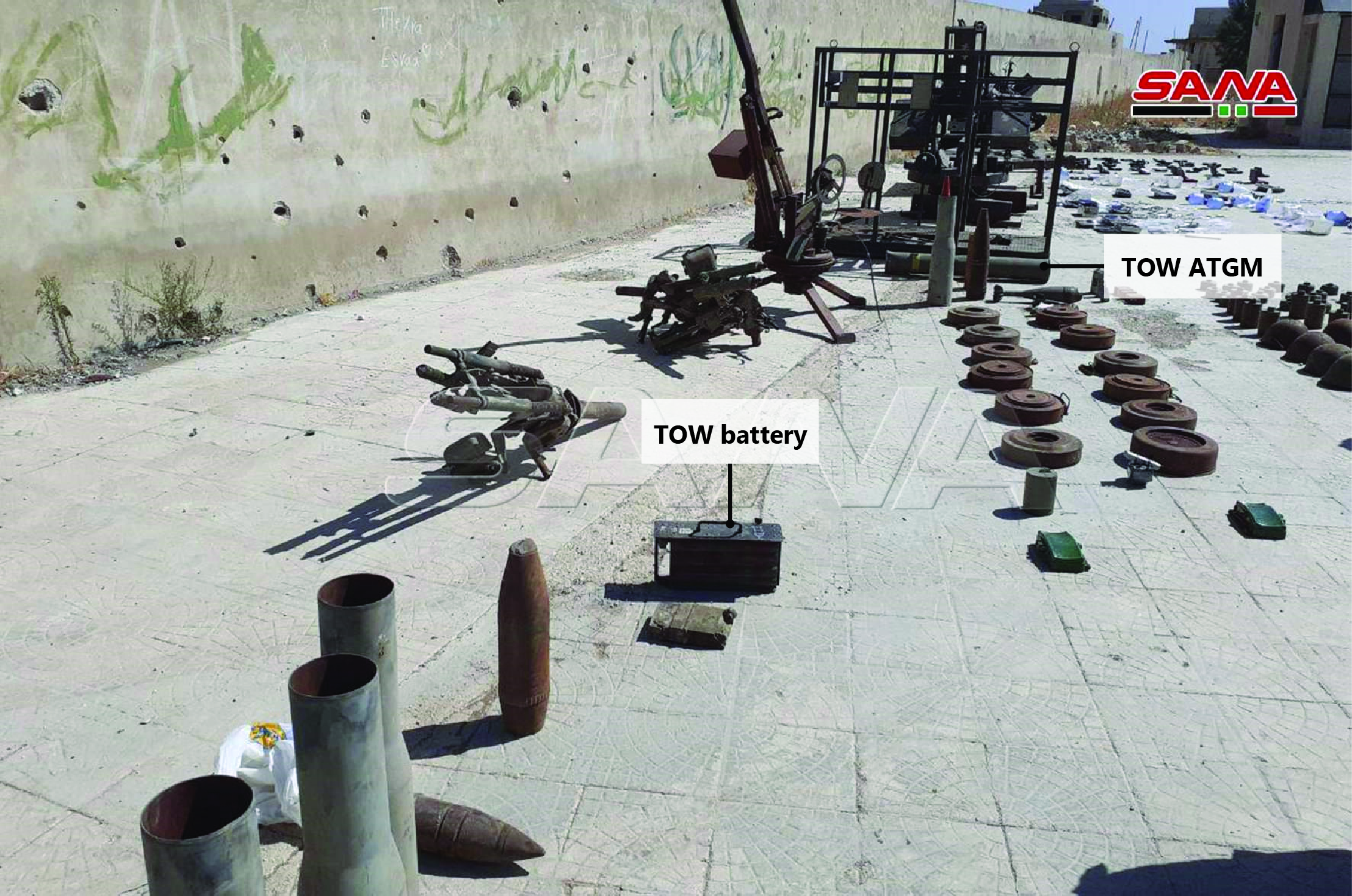 Syrian Army Uncovers More Weapons In Daraa (Video, Photos)