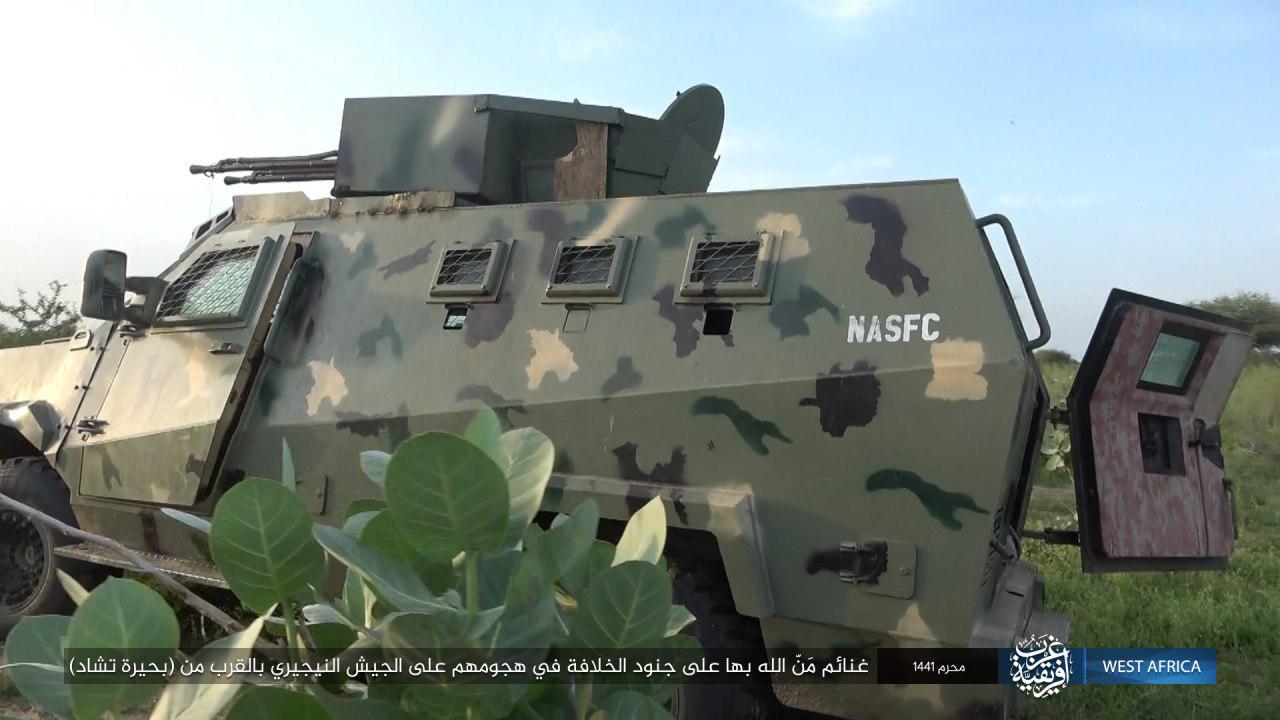 Photos: ISIS Terrorists Ambush Nigerian Army Convoy Near Lake Chad