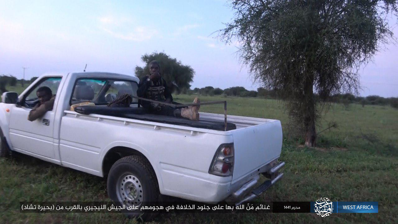 Photos: ISIS Terrorists Ambush Nigerian Army Convoy Near Lake Chad