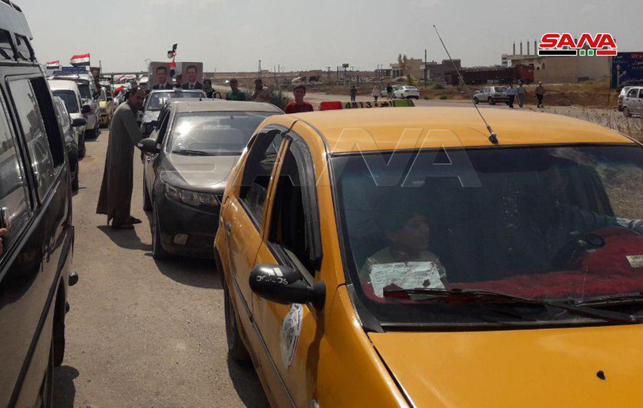 Thousands Of Civilians Return To Liberated Parts Of Northern Hama, Southern Idlib (Photos)