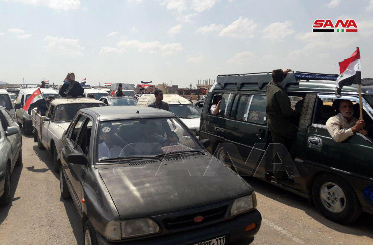 Thousands Of Civilians Return To Liberated Parts Of Northern Hama, Southern Idlib (Photos)