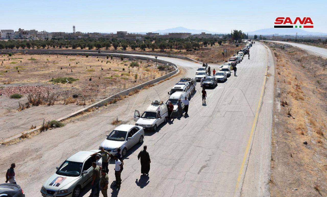 Hundreds Of Locals Return To Newly-Liberated Town In Northern Hama (Photos)