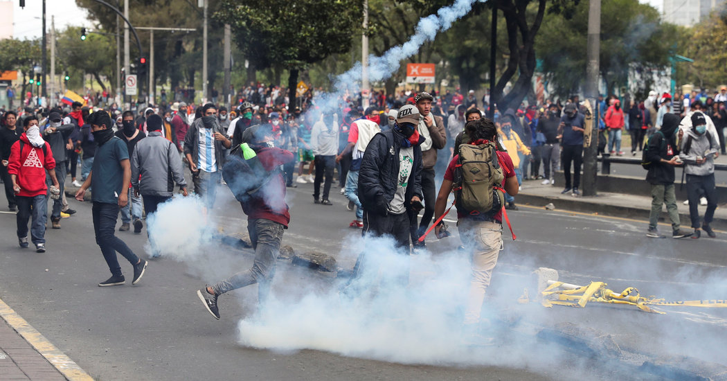 Rioters Storm Ecuador's National Assembly, As President And Ministers Flee Capital