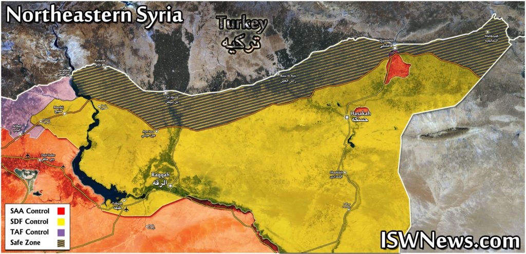 US Troops Are Withdrawing From Area Of Upcoming Turkish Military Operation In Northeastern Syria