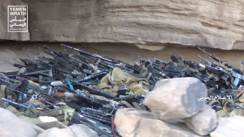 Photos, Video: Saudi-led Forces Surrender To Houthis En Masse