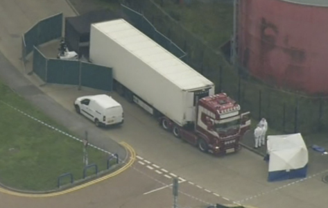 "Absolutely Horrendous": All 39 Dead Found By UK Police In Back Of Truck Were Chinese Nationals