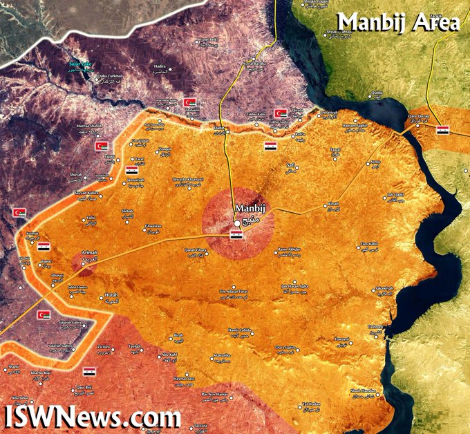 Turkish Forces Push Towards M4 Highway In Area Between Tell Abyad And Ras Al-Ayn (Map Update)